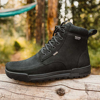 Lems - Waterproof Boulder Boot Summit - Coal (Unisex)