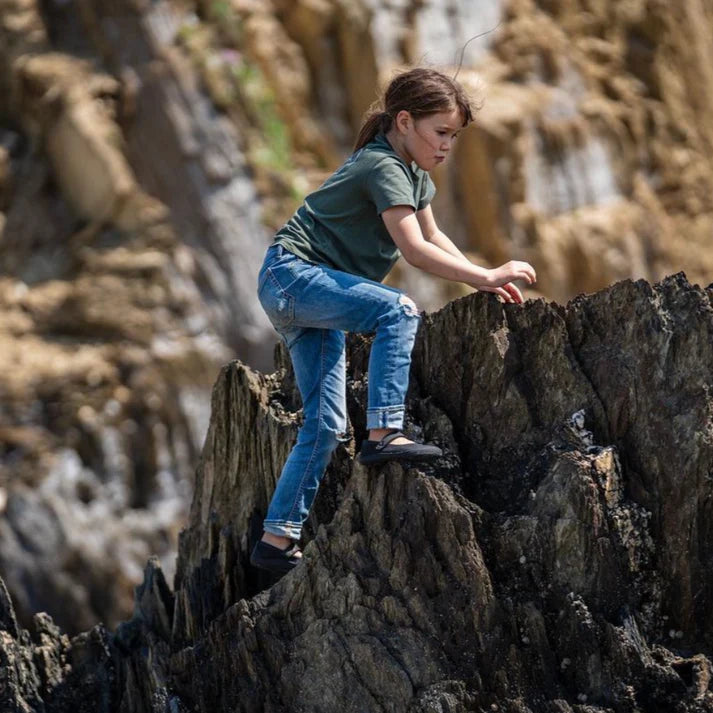 Vivobarefoot - Wyn School Juniors - Obsidian