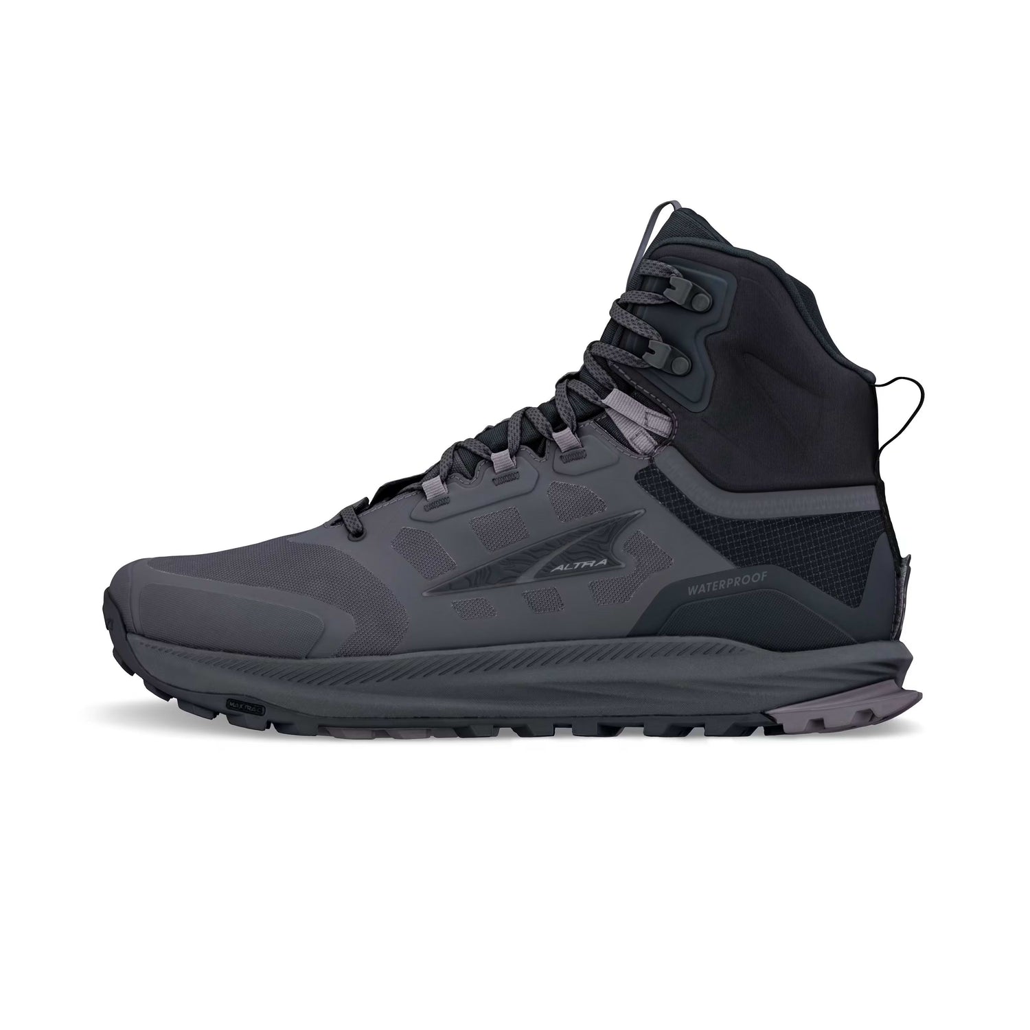 Altra - Lone Peak 9 Waterproof Mid Black/Grey - Mens