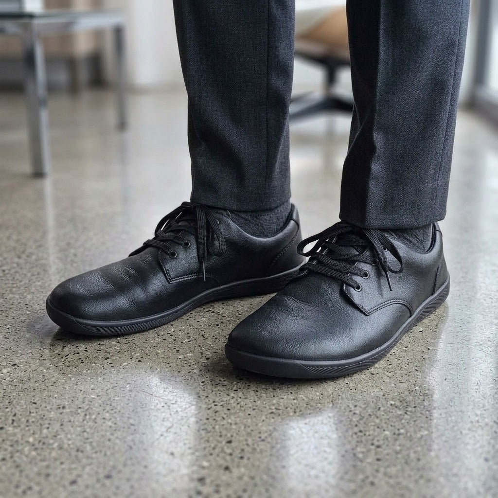 Bprimal - Oxford - Black Leather (Unisex)