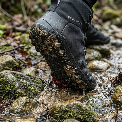 Vivobarefoot Tracker Textile AT II Waterproof - Obsidian (Womens)