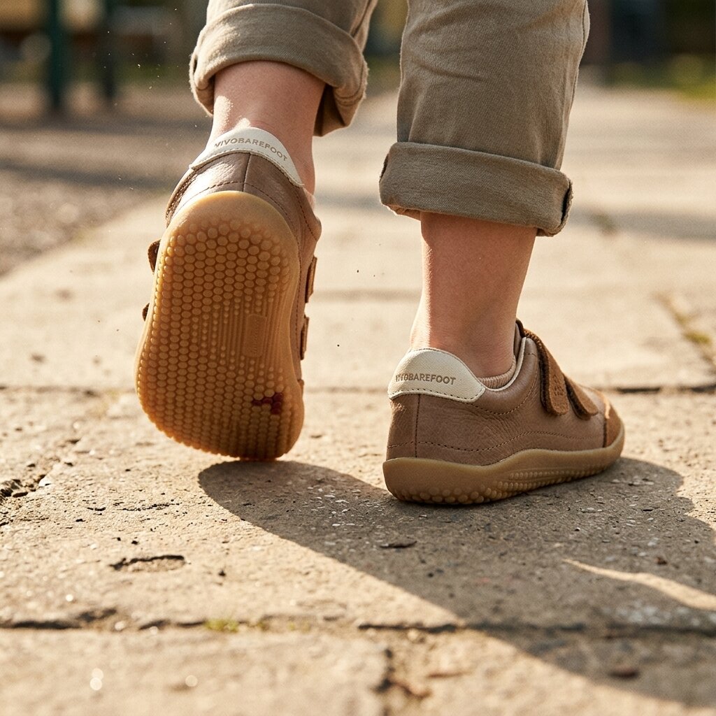 Vivobarefoot - Gobi Sneaker Preschool - Acorn