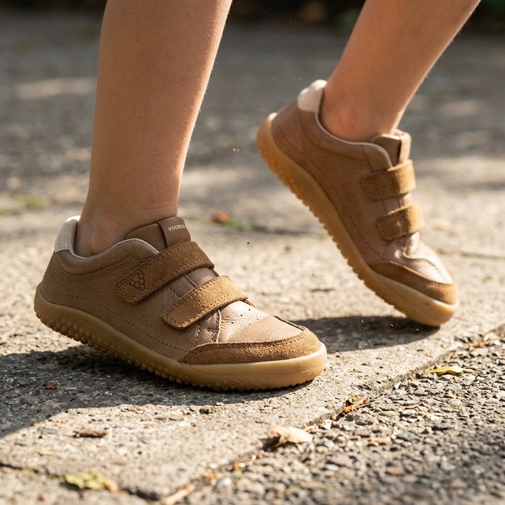 Vivobarefoot - Gobi Sneaker Preschool - Acorn