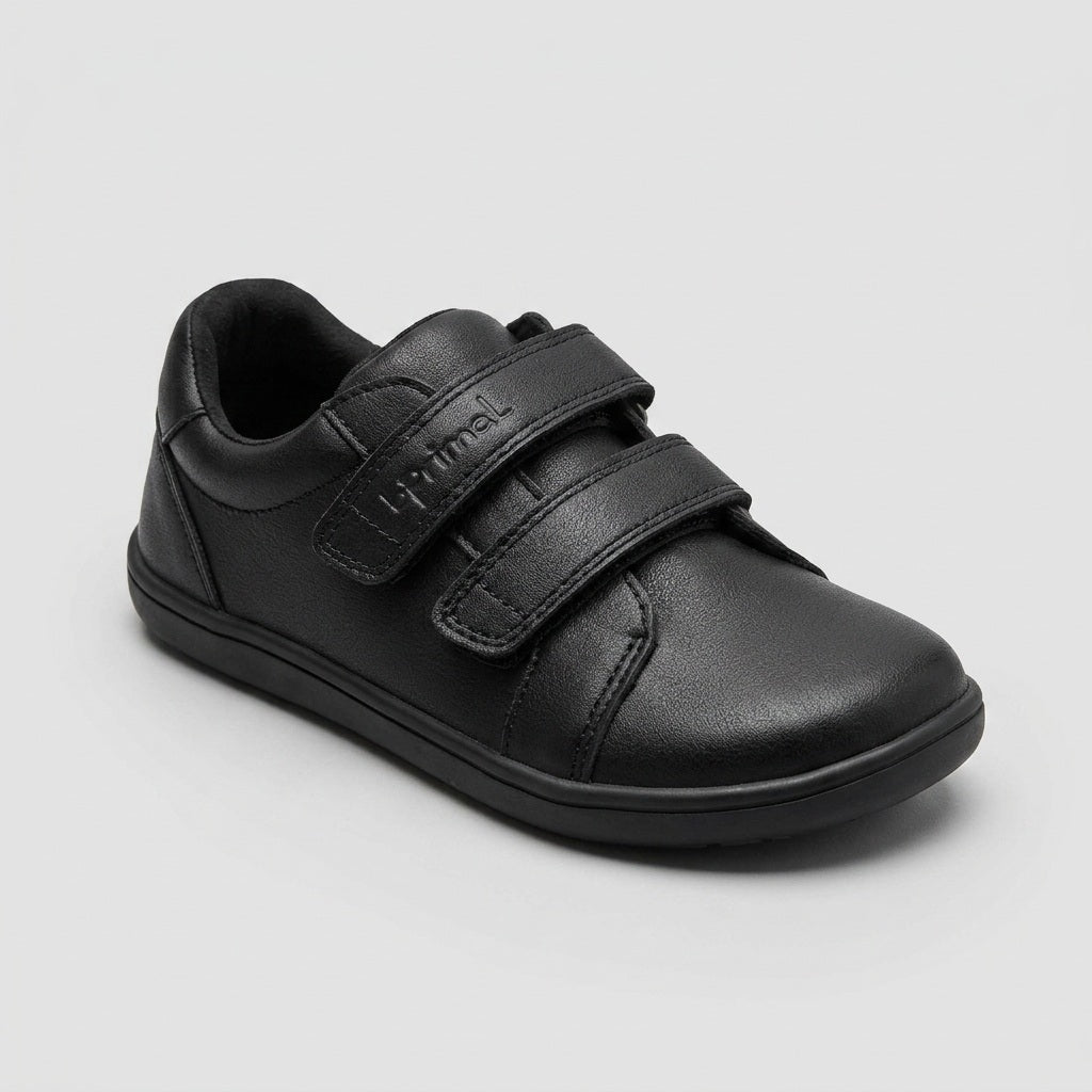 Bprimal Kids - Classic 2.0 - Blackout (Leather) School Shoes