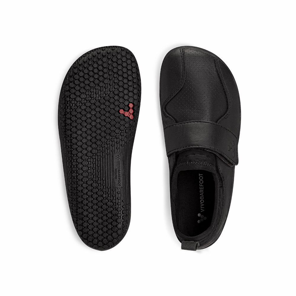 Vivobarefoot Primus School II (Kids) - Obsidian - bprimal