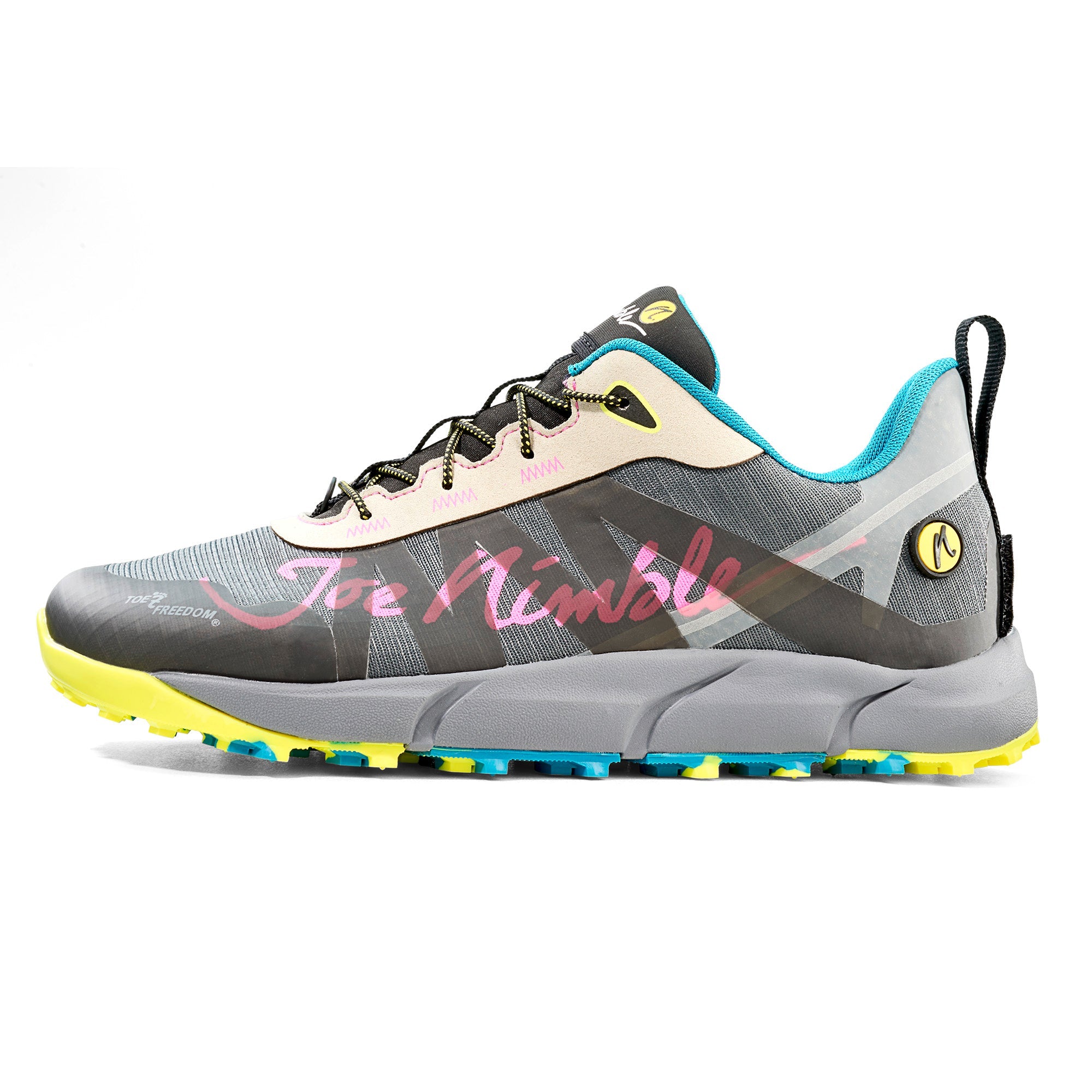 Joe Nimble - nimbleToes Trail Addict - Womens - Neon - bprimal