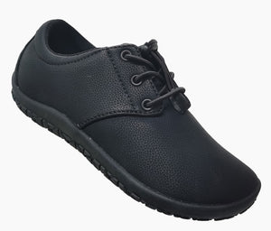 Freet - Junior Citee School Shoe - Black - bprimal