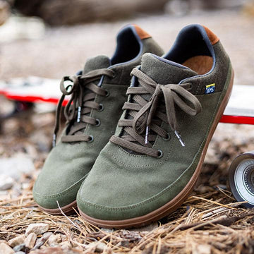 Lems Mens Chillum Barefoot Shoe Size 9.5 Olive Canvas Minimalist Lace Up Sneaker Lems Mens Chillum Barefoot Shoe Size 9.5 Olive Canvas  main image 4