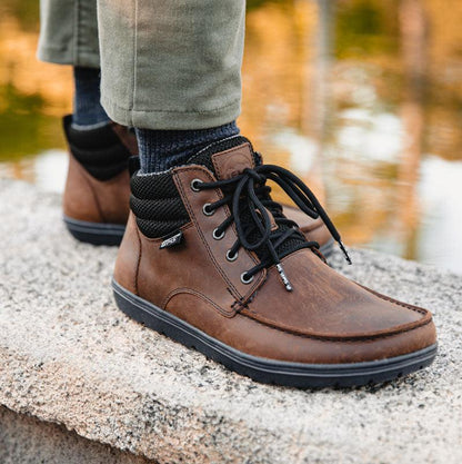 Lems - Boulder Boot Mid Leather - Umber - bprimal