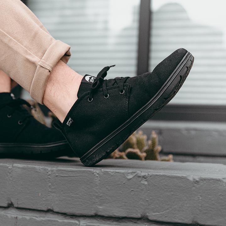 Lems - Chukka Canvas - Blackout (Unisex) - bprimal