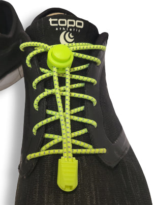 Reflective No-Tie Elastic Shoelaces - 10 Colours - bprimal