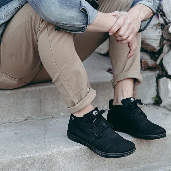 Lems - Chukka Canvas - Blackout (Unisex) - bprimal