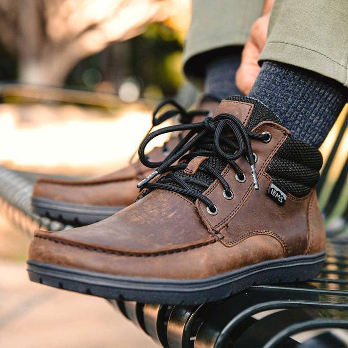 Lems - Boulder Boot Mid Leather - Umber - bprimal