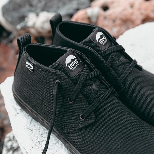 Lems - Chukka Canvas - Blackout (Unisex) - bprimal