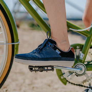 Lems Unisex Chillum Varsity Blue Lace-up Sneakers M6.5 W8 Cork Casual Minimalist Men main image 4